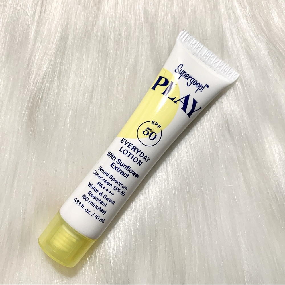 4/$30 Bundle☀️Supergoop! PLAY Everyday Lotion Face&Body with SPF 50 Sample
